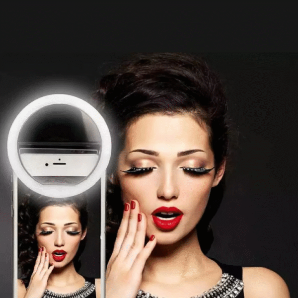Rechargeable Selfie Ring Led Light for all Mobile Phones Portable
